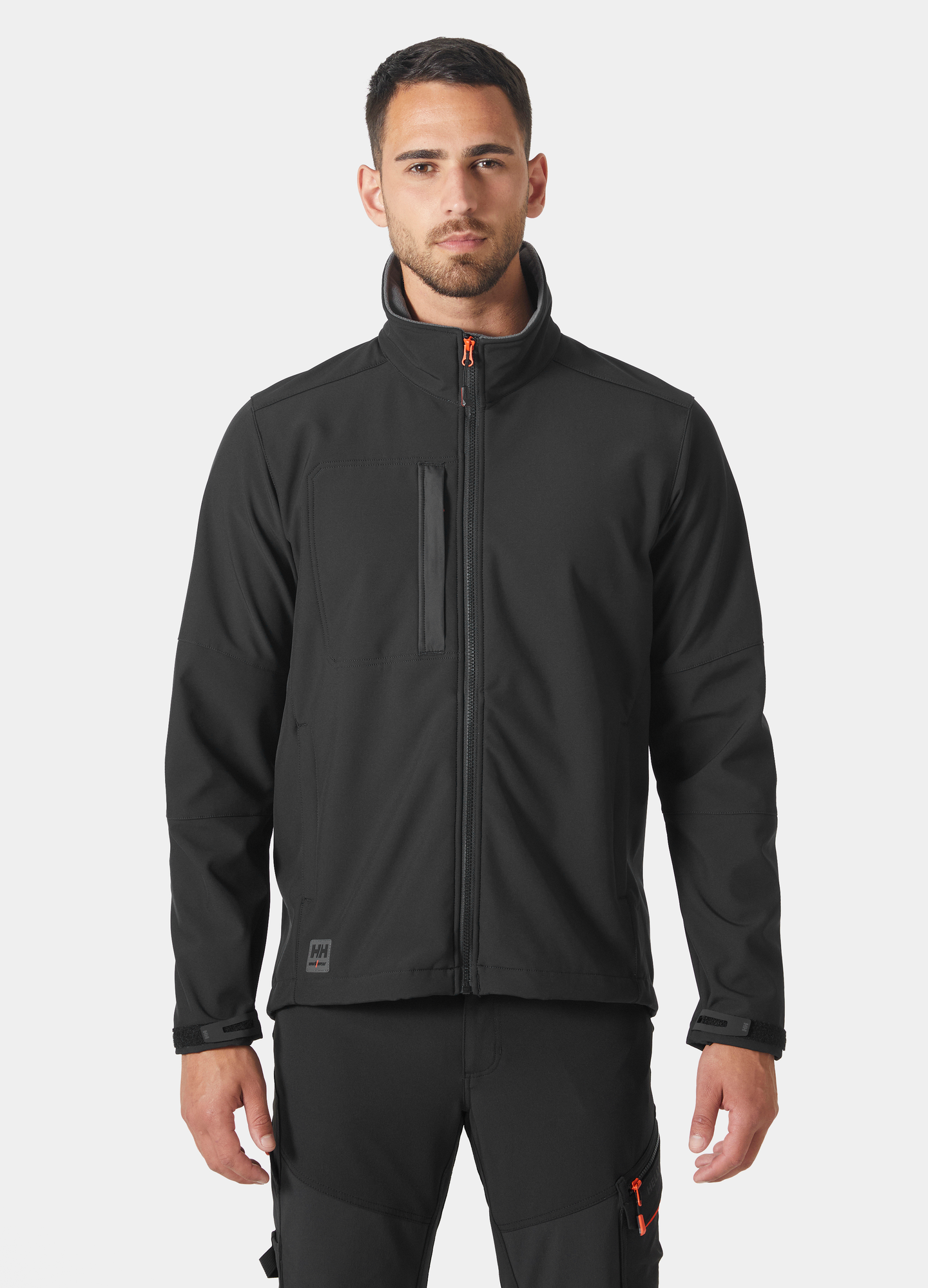 JACKA HELLY HANSEN KENSTINGTON SOFTSHELL, SVART 2XL