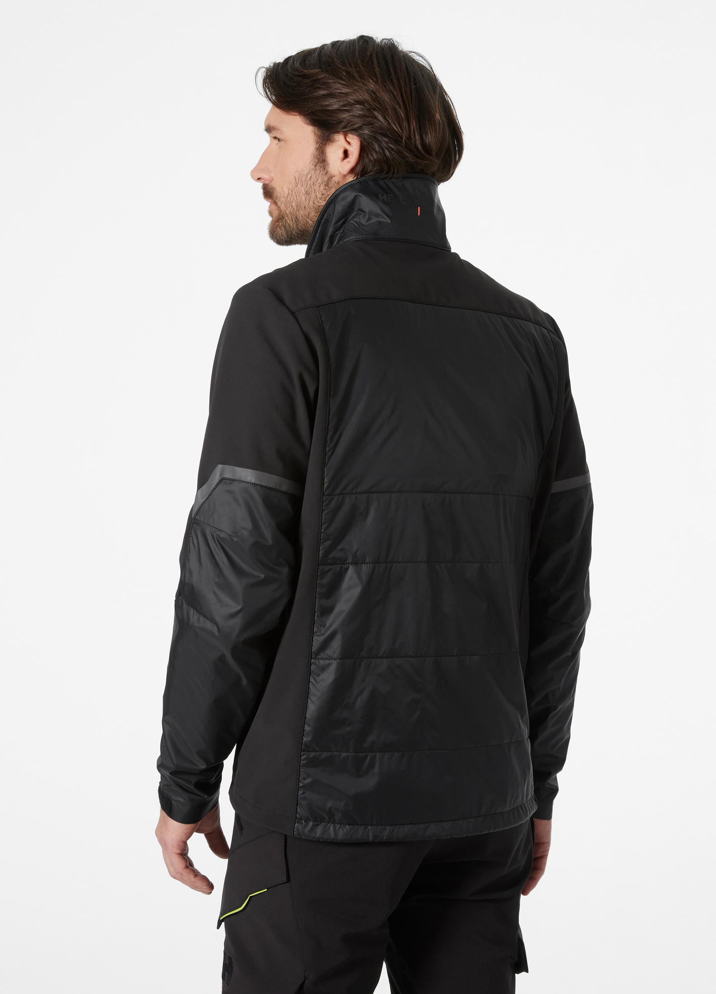 JACKA HELLY HANSEN 73233 KENSINGTON SVA 2XL, HYBRID SVART