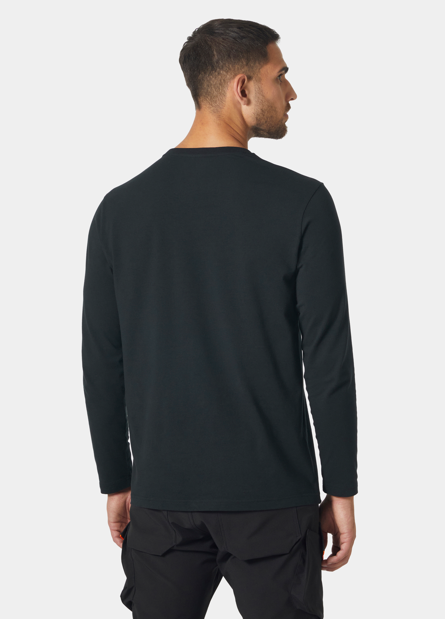 T-SHIRT HELLY HANSEN LÅNGÄRM SVART L, KENSINGTON