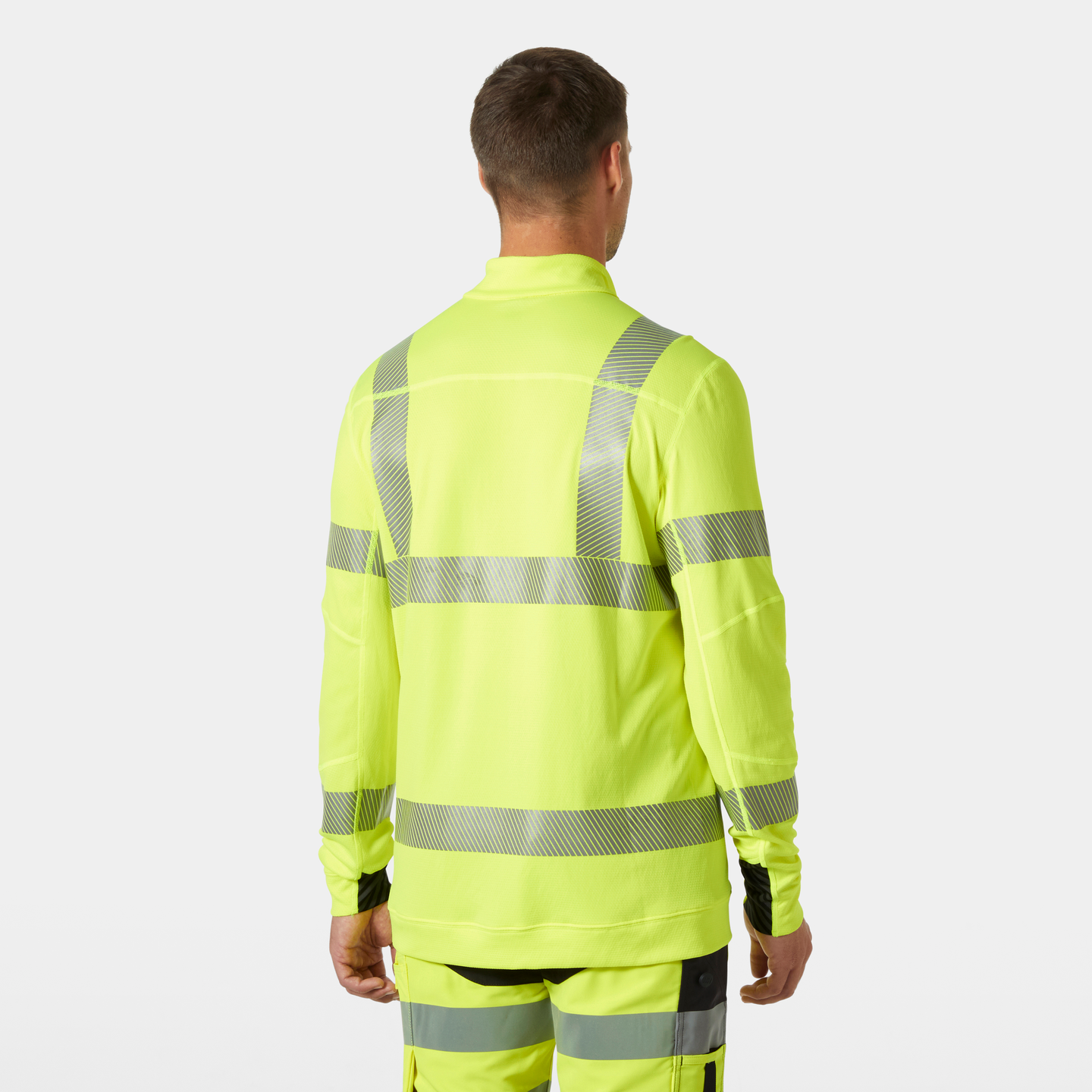 UNDERSTÄLL HELLY HANSEN TRÖJA GUL LIFA 3XL, ISO 20471 KL 2 HALVD ACTIVE