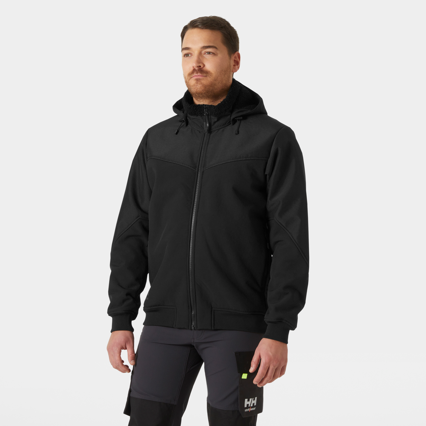 VINTERJACKA HELLY HANSEN 74291 SVART 2XL, OXFORD SOFTSHELL