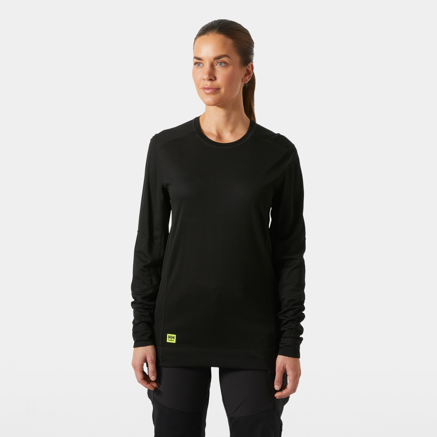 UNDERSTÄLL HELLY HANSEN RUNDHALS LIFA XXL, SVART POLYPROPYLEN