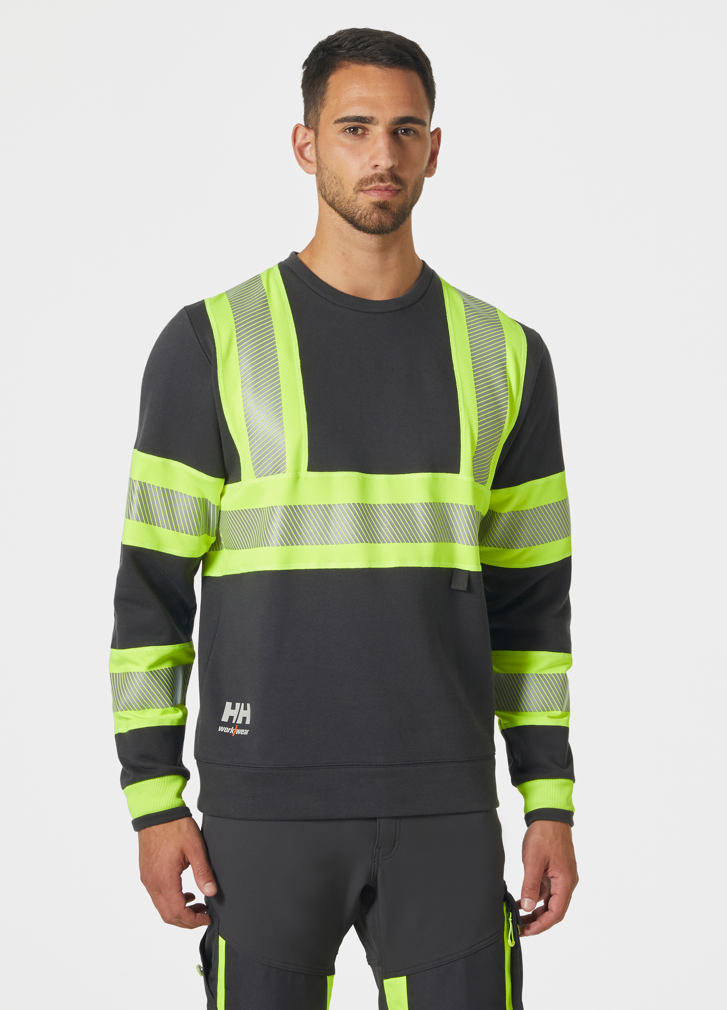 TRÖJA ICU GUL/SVART 2XL