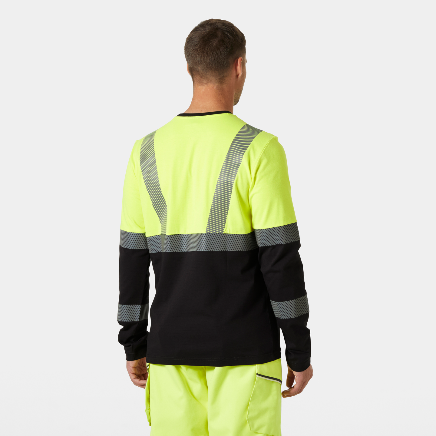 T-SHIRT 79298 FYRE LÅNGÄRM KL1 HV GUL 2XL