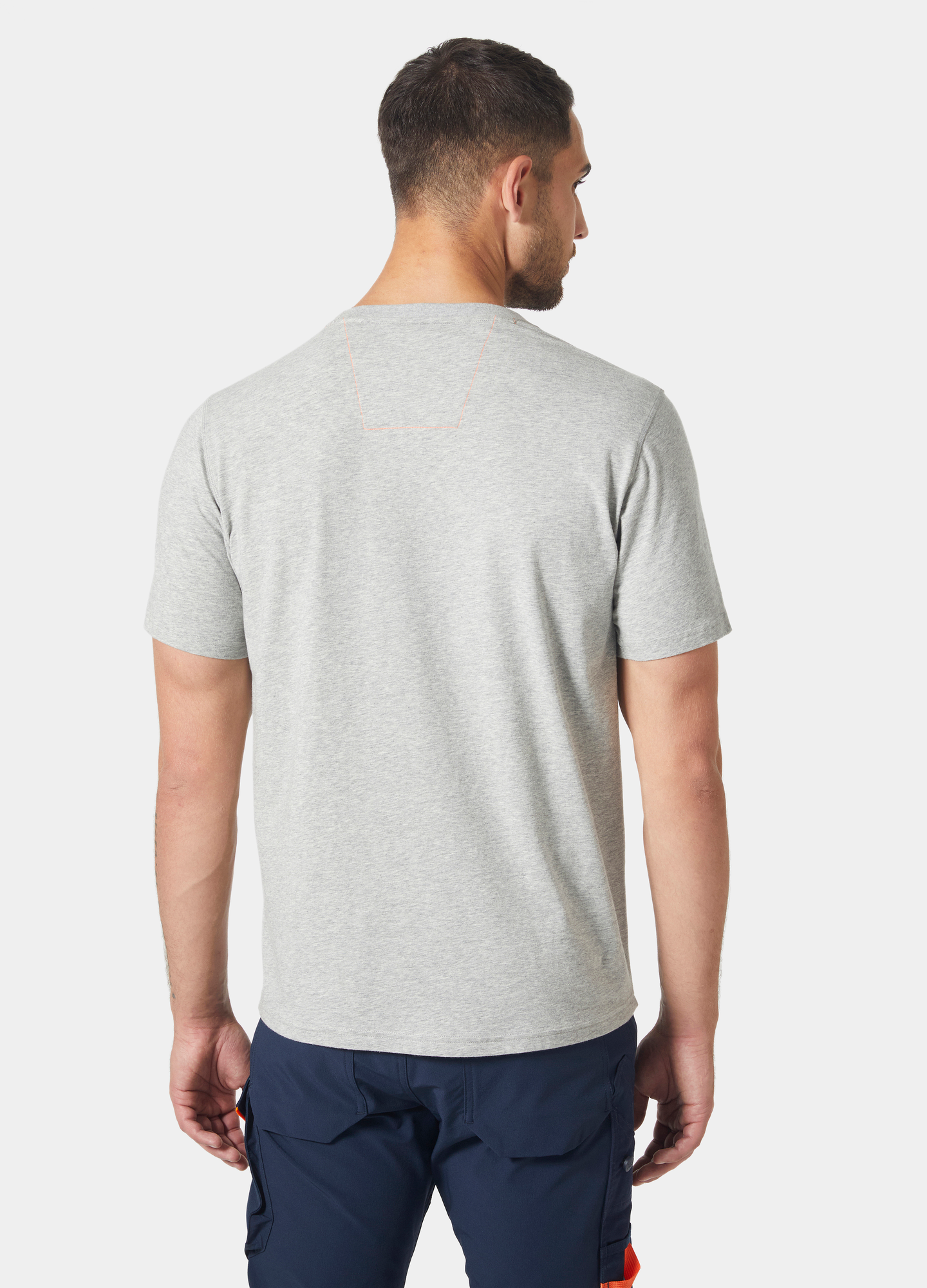 T-SHIRT CHELSEA EVOLUTION POLYBOMULL GRÅMELERAD STL L