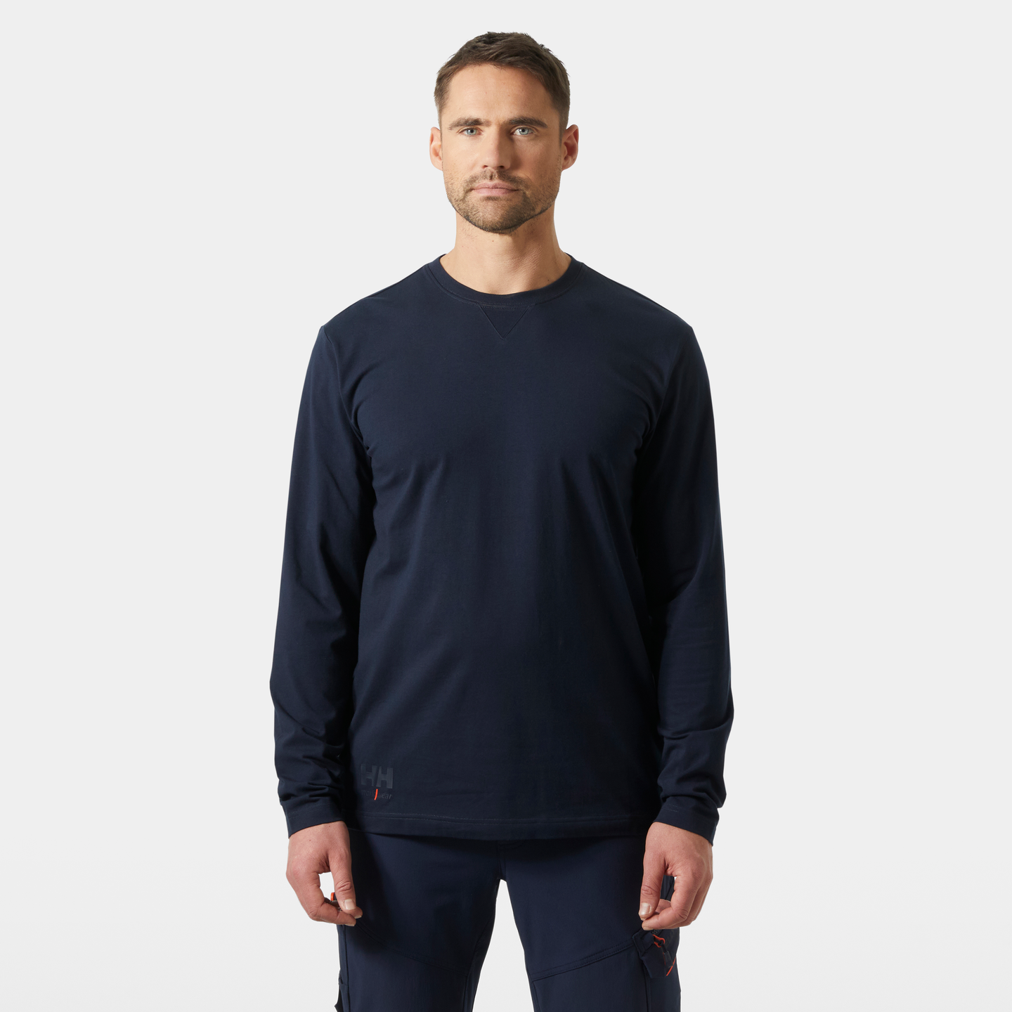 T-SHIRT LÅNGÄRM 79242 EVO MARINBLÅ 2XL