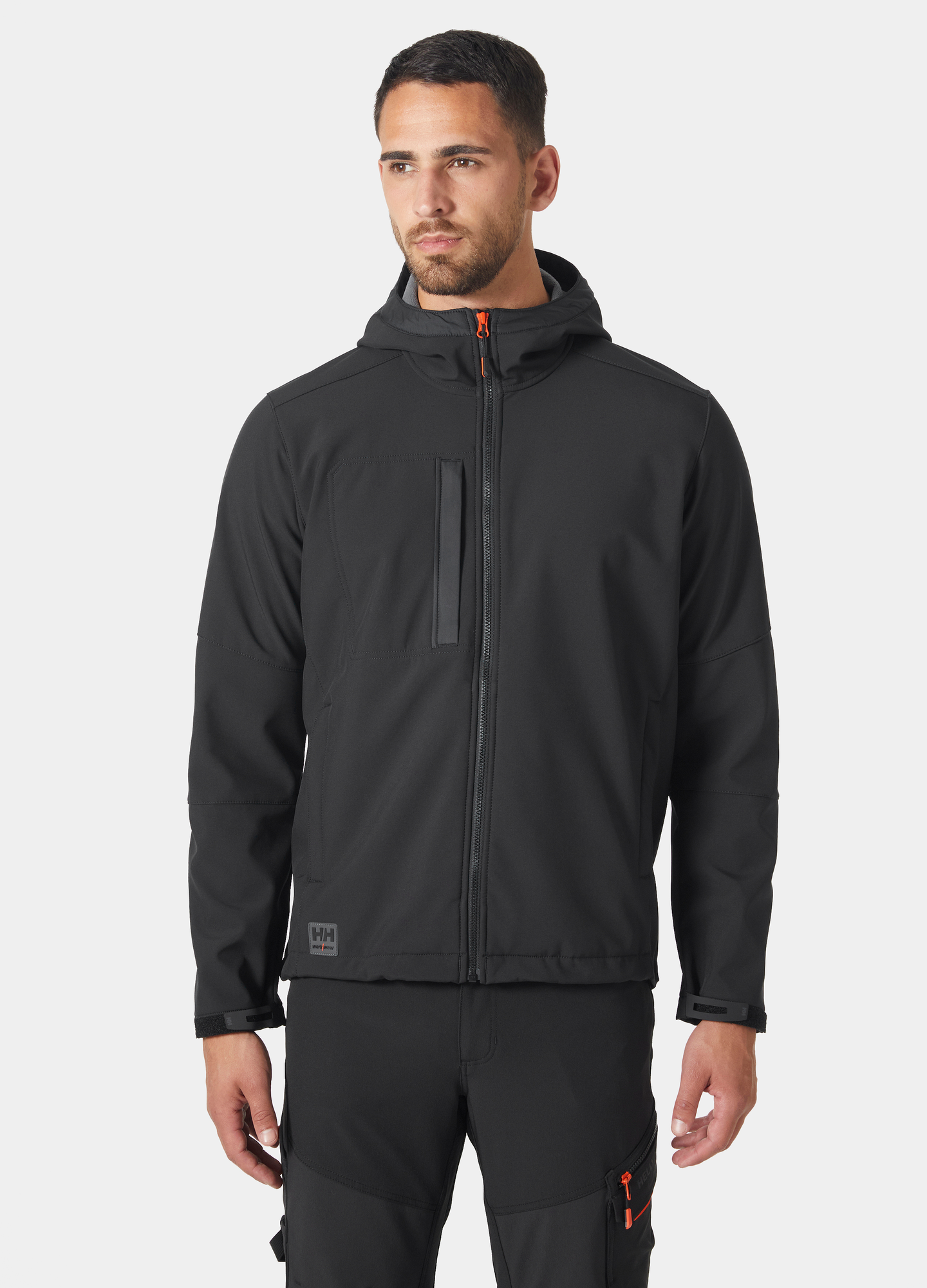 LUVJACKA KENSINGTON SOFTSHELL SVART L