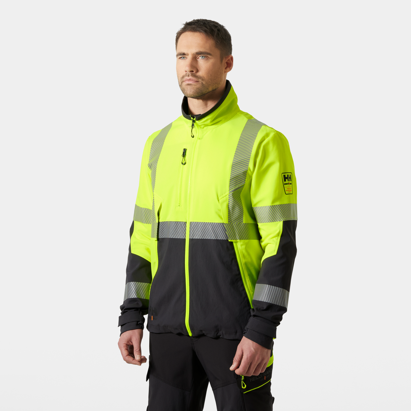 JACKA HELLY HANSEN 77203 KL2 VARSELGUL 2XL, ICU BRZ