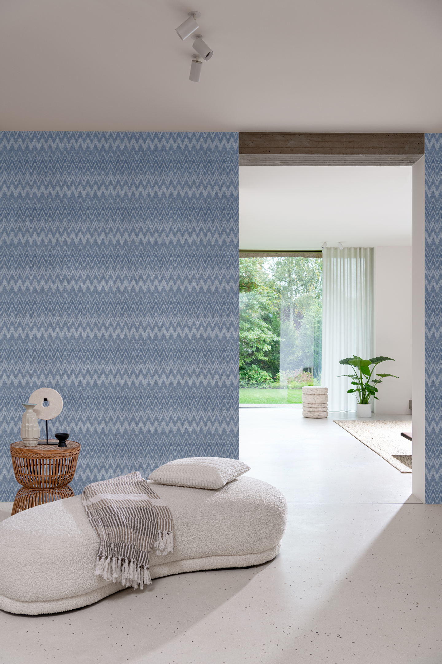Vinyylitapetti Rasch Atelier Tissé Riva 613674 10,05m