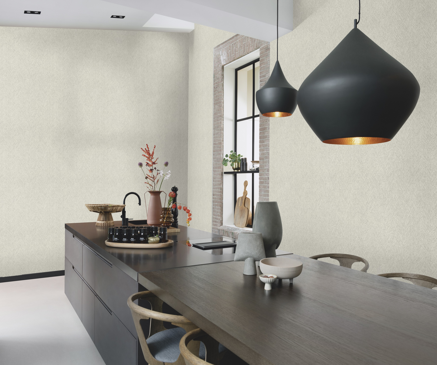 Vinyylitapetti Rasch Atelier Tissé Harris 613162 10,05m