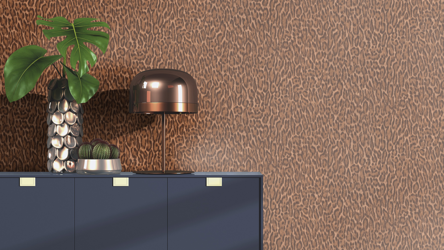 Vinyylitapetti Rasch Atelier Tissé Pantera 613254 10,05m