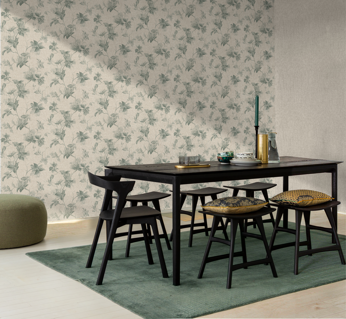 Vinyylitapetti Rasch Atelier Tissé Harper 612936 10,05m