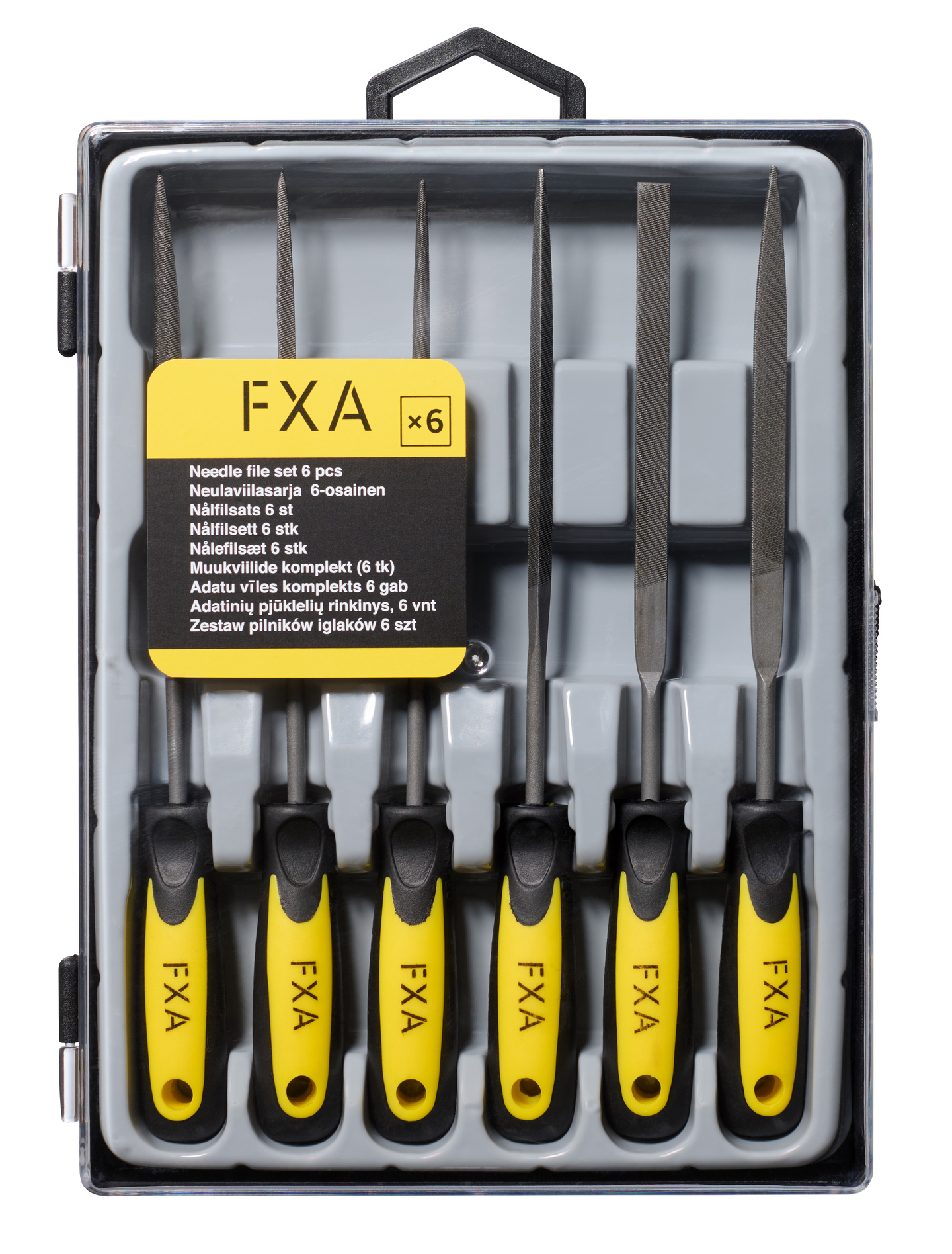 Neulaviilasarja FXA 150mm 6-osainen
