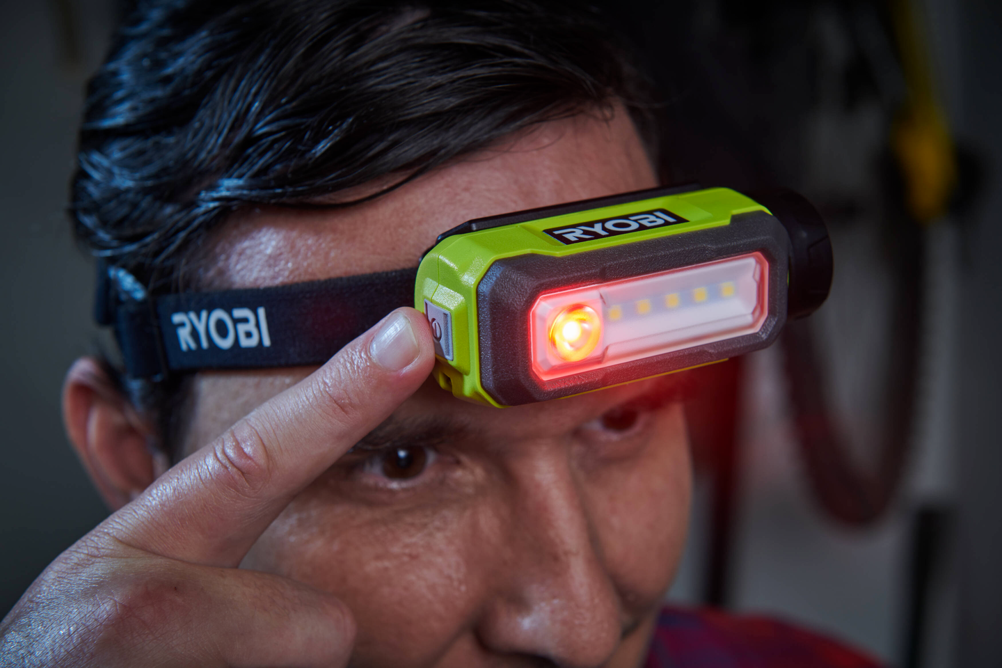 Otsalamppu Ryobi RHT4-0 4V USB Lithium