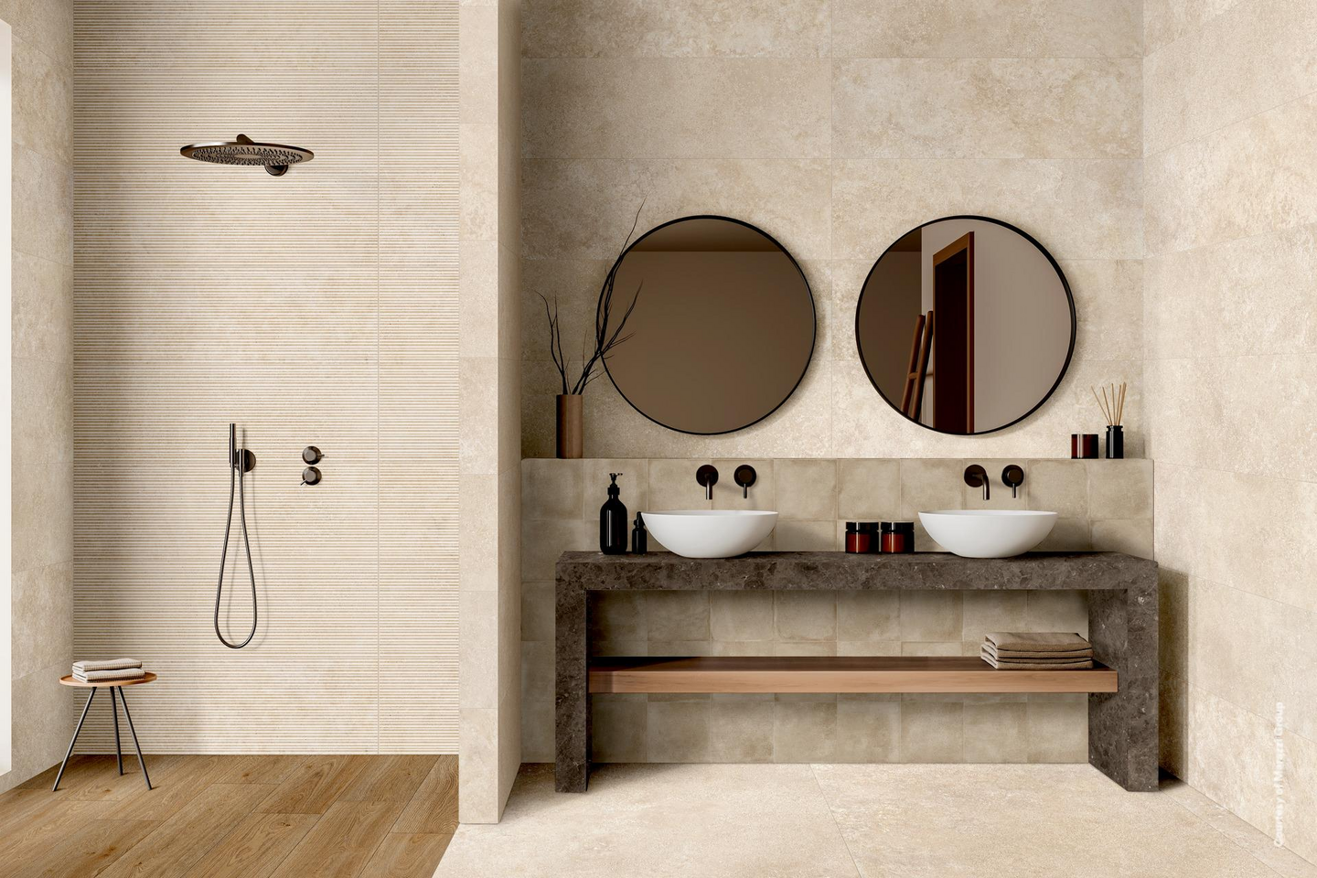Lattialaatta Artcraft 20x20 Sabbia matta 0,96m²