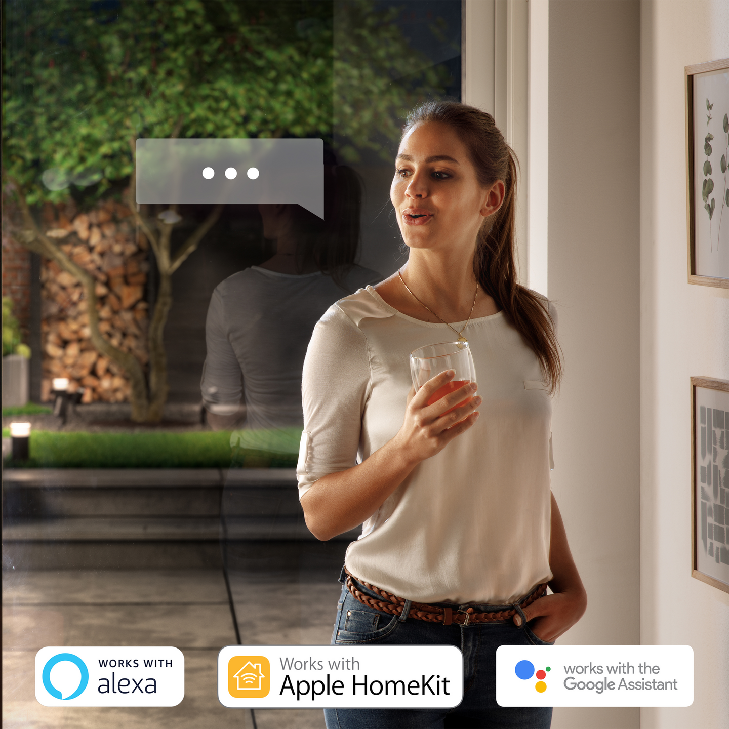 Ulkopylväsvalaisin Philips Hue Lucca 9,5W pieni musta