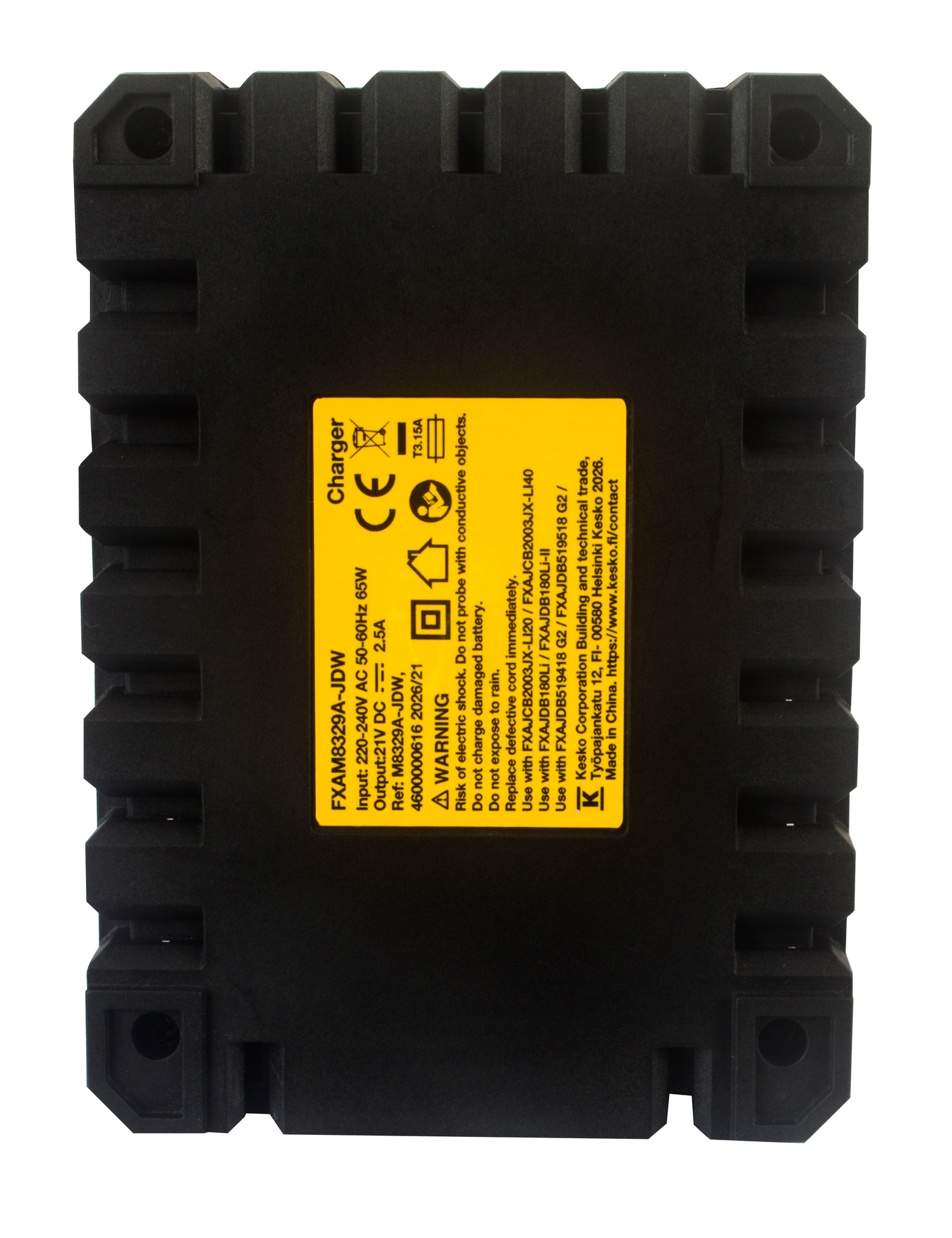 Starttipaketti FXA XCLICK Basic 2,0Ah akku + 2,5A laturi