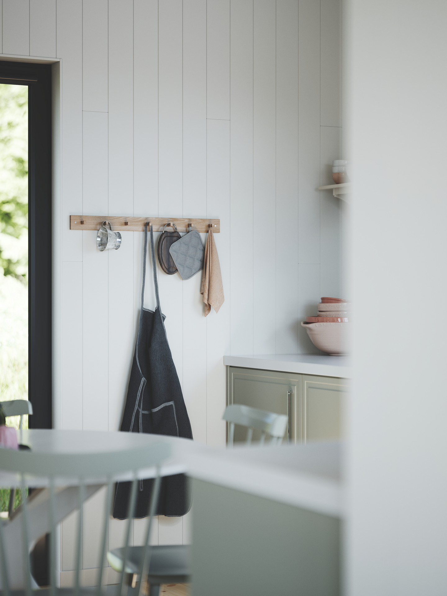PANEL NORRLANDS 15X118 SLÄT VIT 8% 2580 MODERN VACKER 8,9M/M²