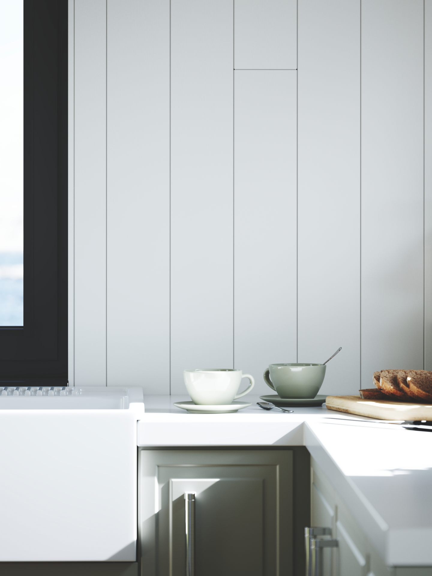 PANEL NORRLANDS 15X118 SLÄT VIT 8% 2580 MODERN VACKER 8,9M/M²