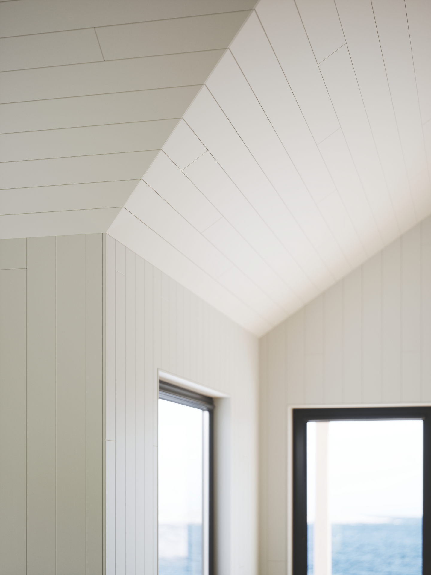 PANEL NORRLANDS 15X118 SLÄT VIT 8% 2580 MODERN VACKER 8,9M/M²
