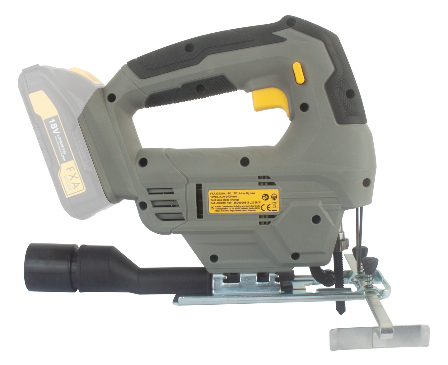 Akkupistosaha FXA XCLICK JC8219 18V runko