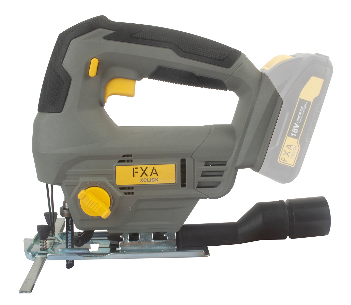 Akkupistosaha FXA XCLICK JC8219 18V runko