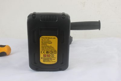 Akkukulmahiomakone FXA XCLICK 125mm 18V HT80820T hiiliharjaton runko