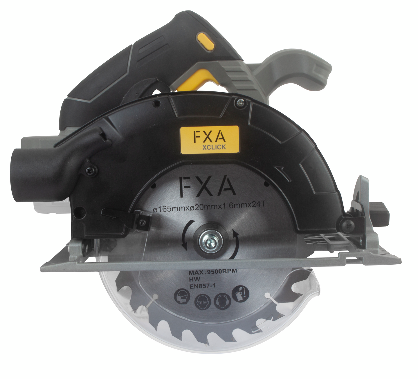 Akkupyörösaha FXA XCLICK 18V BS8661 hiiliharjaton runko