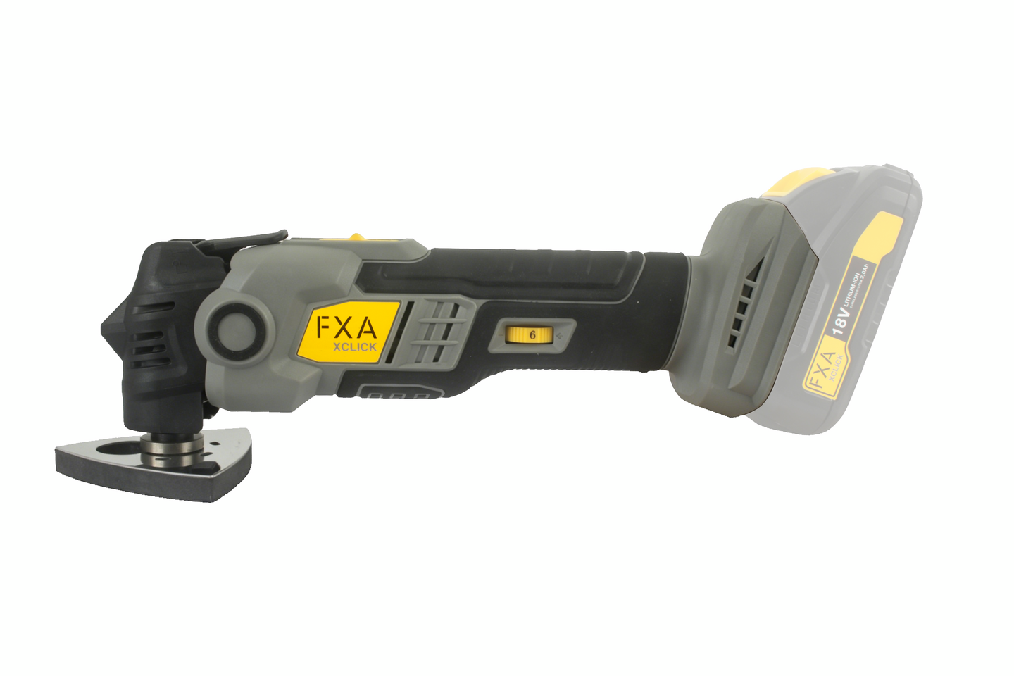 Akkumonitoimikone FXA XCLICK BS90502JD 18V hiiliharjaton runko