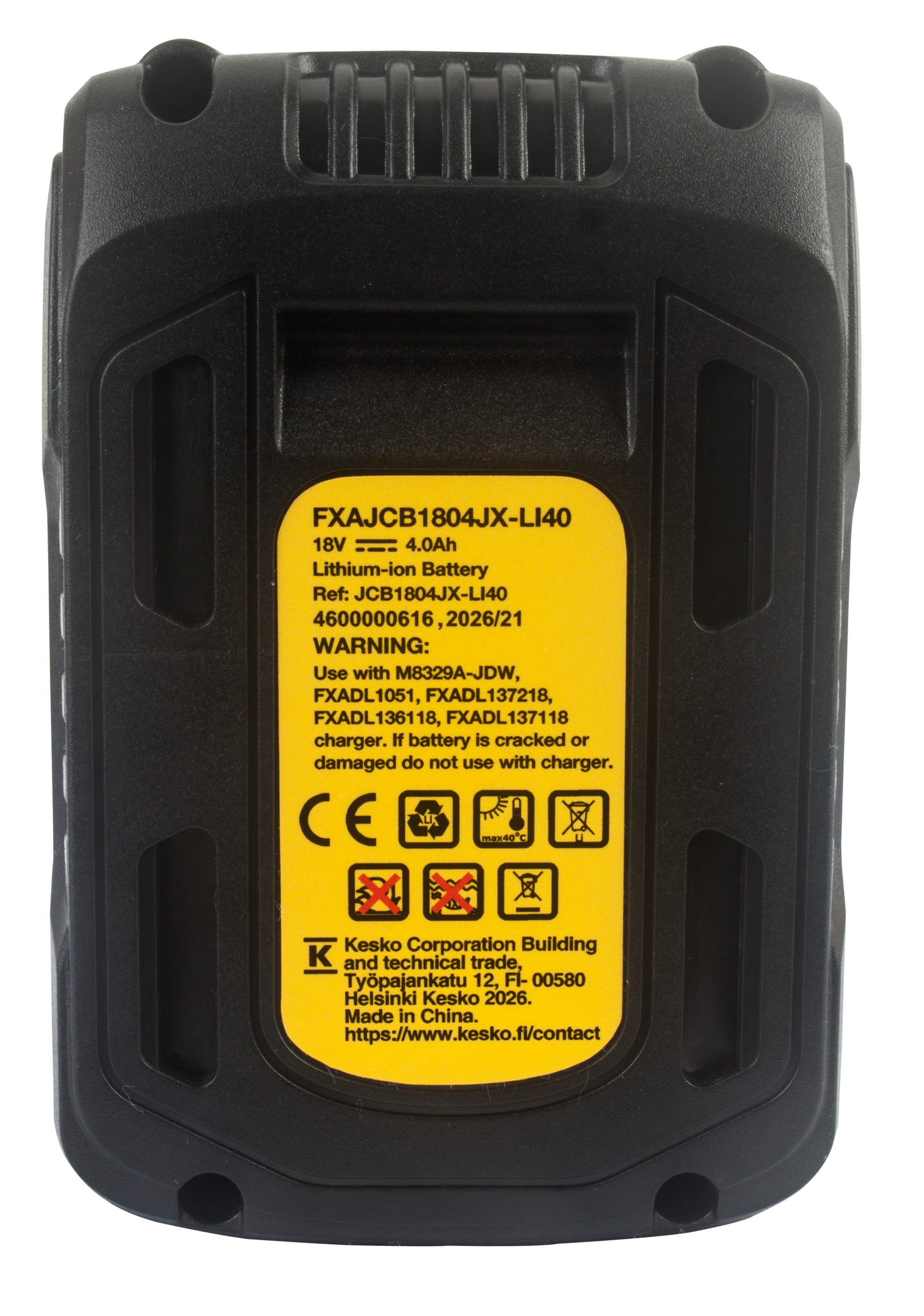 Akku FXA XCLICK Basic 18V 4,0Ah