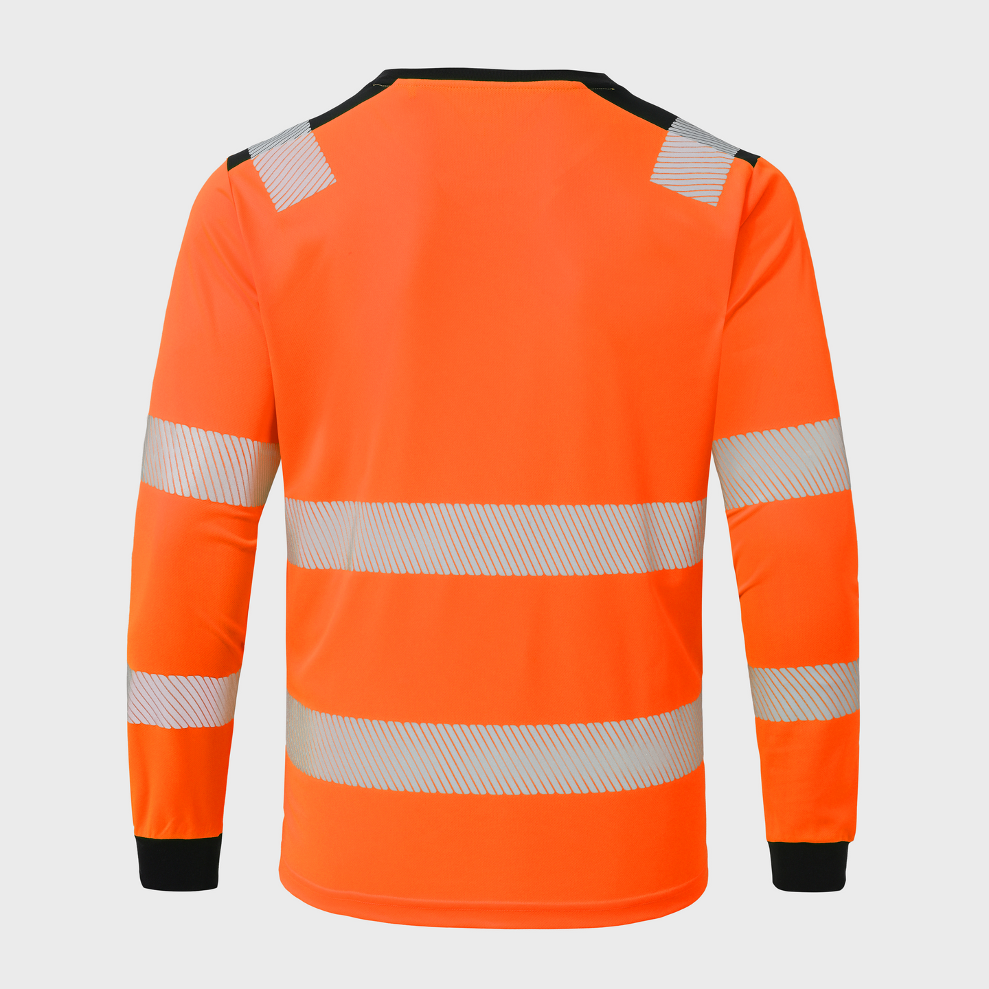 T-paita pitkähihainen PROF Hi-Vis oranssi koko M Lk. 3