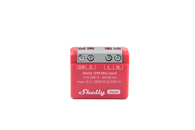 Releyksikkö Shelly 1pm Mini Gen4