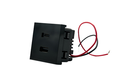 Asennustarvike Shelly Wall Display Usb musta