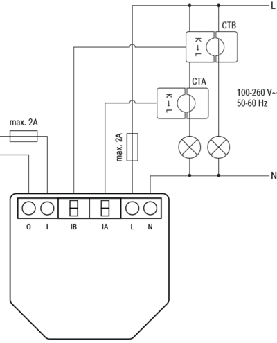 Energiamittari Shelly Em Gen3 + 50A CT