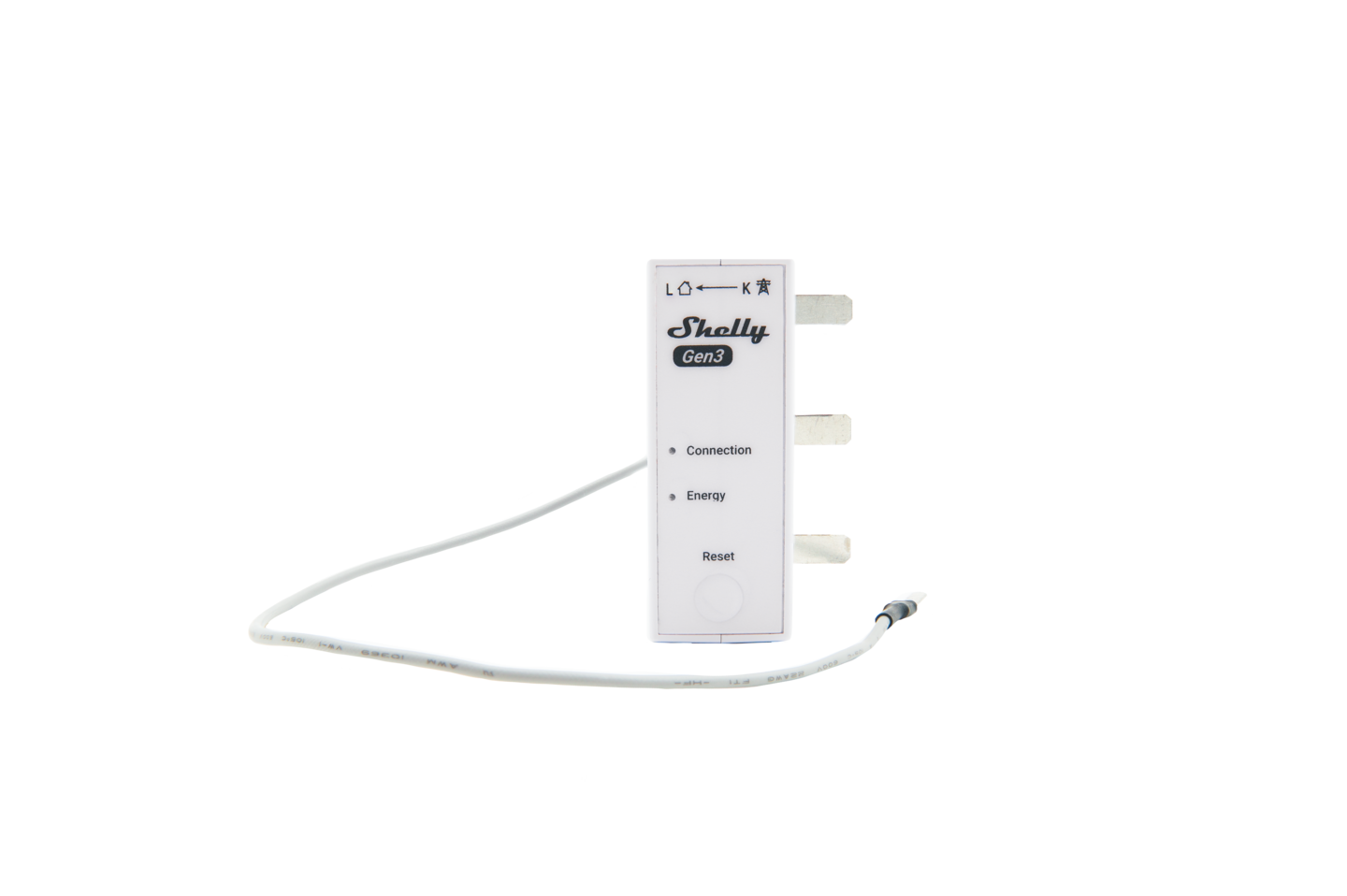 Energiamittari Shelly 3EM-63T Gen3
