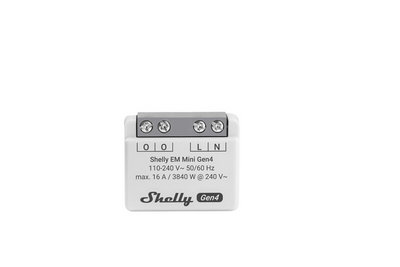 Energiamittari Shelly Em Mini Gen4