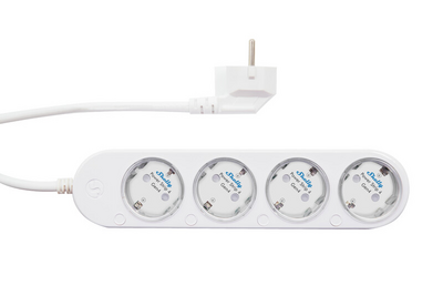 Älyjatkojohto Shelly Power Strip Gen4 valkoinen