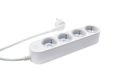 Älyjatkojohto Shelly Power Strip Gen4 valkoinen