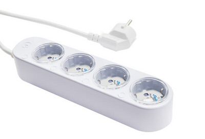 Älyjatkojohto Shelly Power Strip Gen4 valkoinen