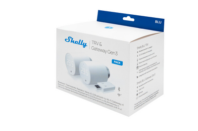 Patteritermostaatti Shelly TRV 2 kpl