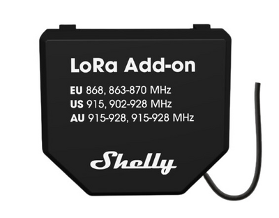 Väyläliityntäyksikkö Shelly Lora Add-on 2-pakkaus