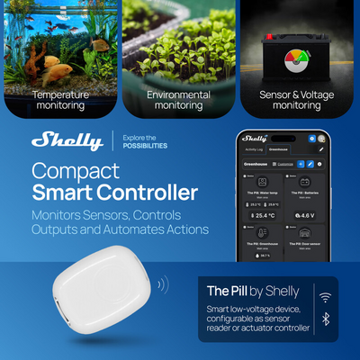 Ohjausyksikkö Shelly The Pill