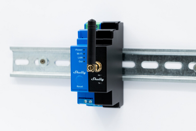 Väyläliityntäyksikkö Shelly Pro Lora Add-on