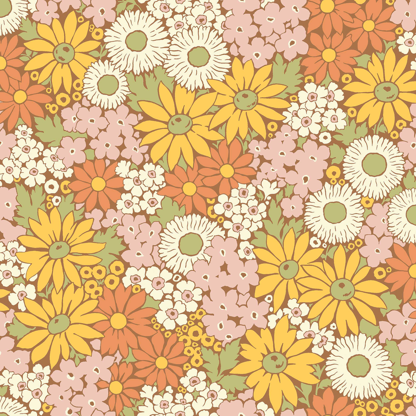 Kuitutapetti Boråstapeter Flowers 9169 Flower Power 10,05m