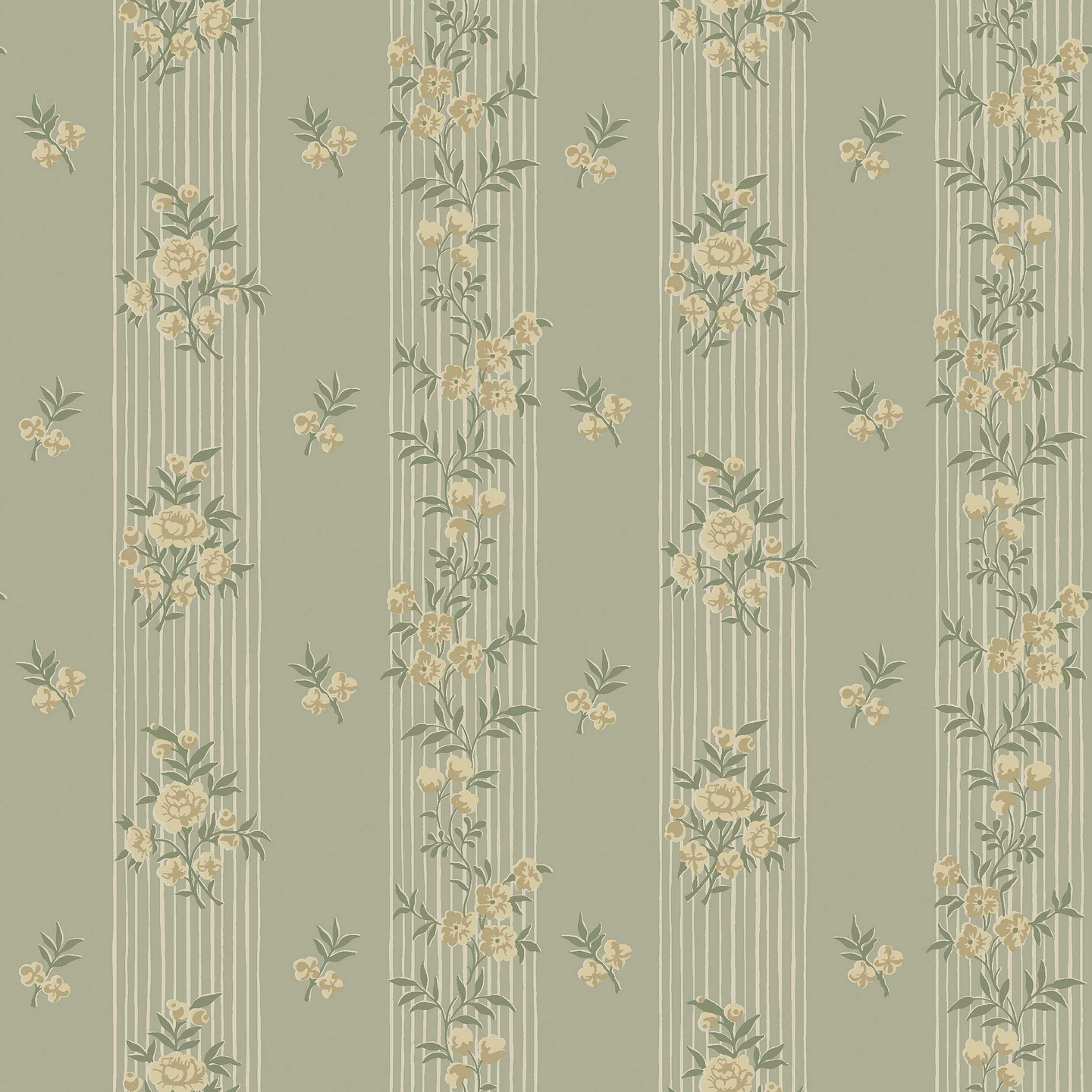 Kuitutapetti Boråstapeter Flowers 9165 Hufvudsta Gård 10,05m
