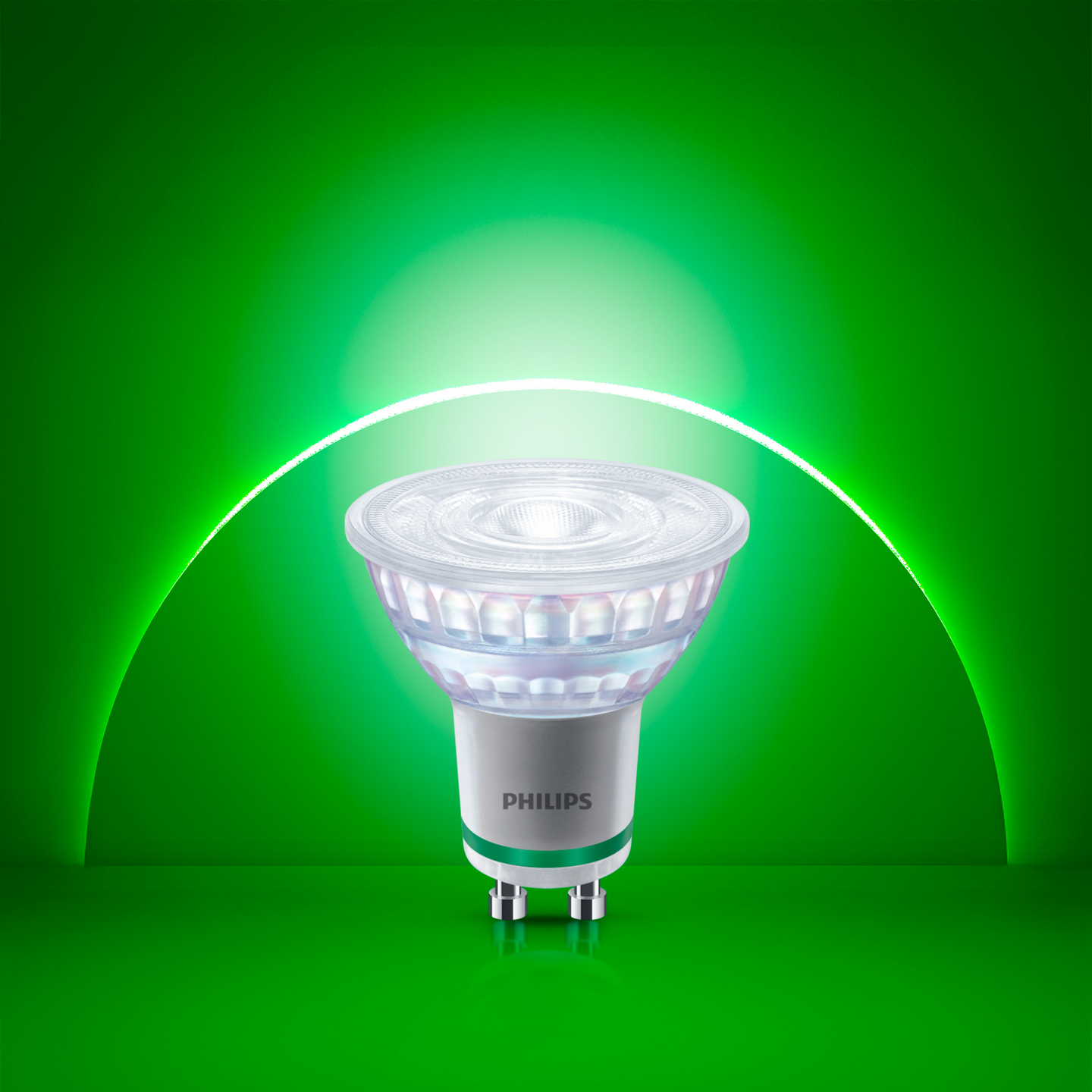 Led-kohdelamppu Philips Ultra Efficient 2,1W GU10 3000K