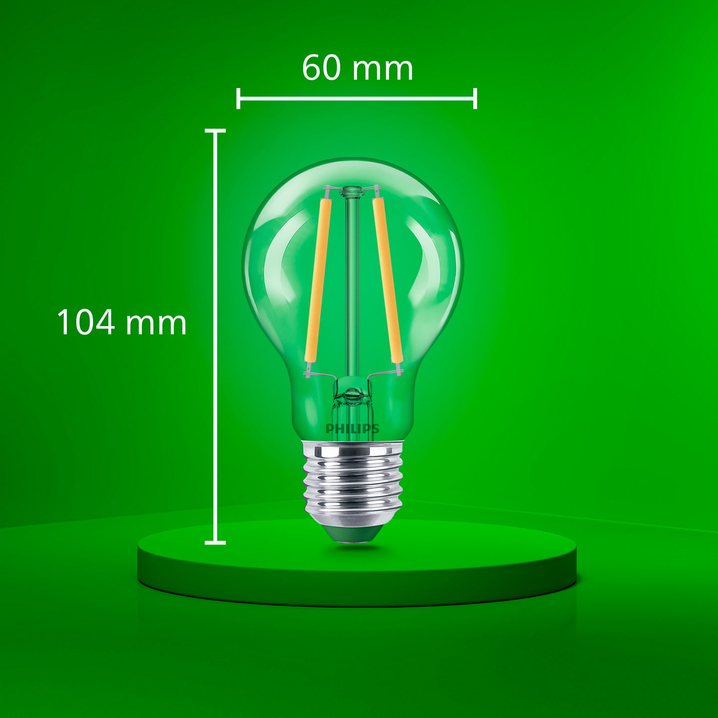 Led-lamppu Philips Ultra Efficient 40W E27 2700K 485lm läpinäkyvä lasi