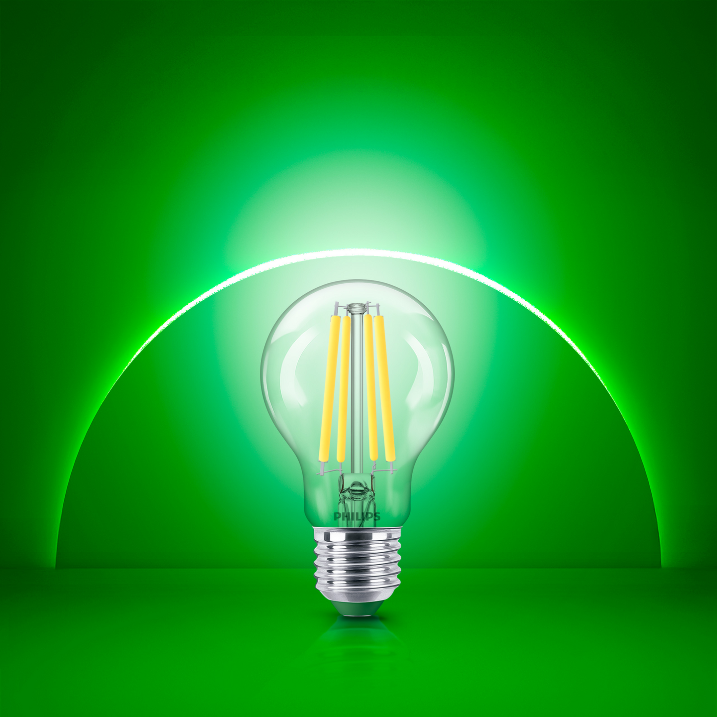 Led-lamppu Philips Ultra Efficient 60W E27 4000K 840lm läpinäkyvä lasi