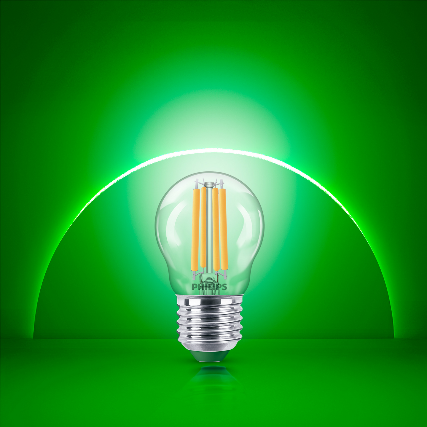 Led-lamppu Philips Ultra Efficient 40W E27 2700K 485lm läpinäkyvä lasi