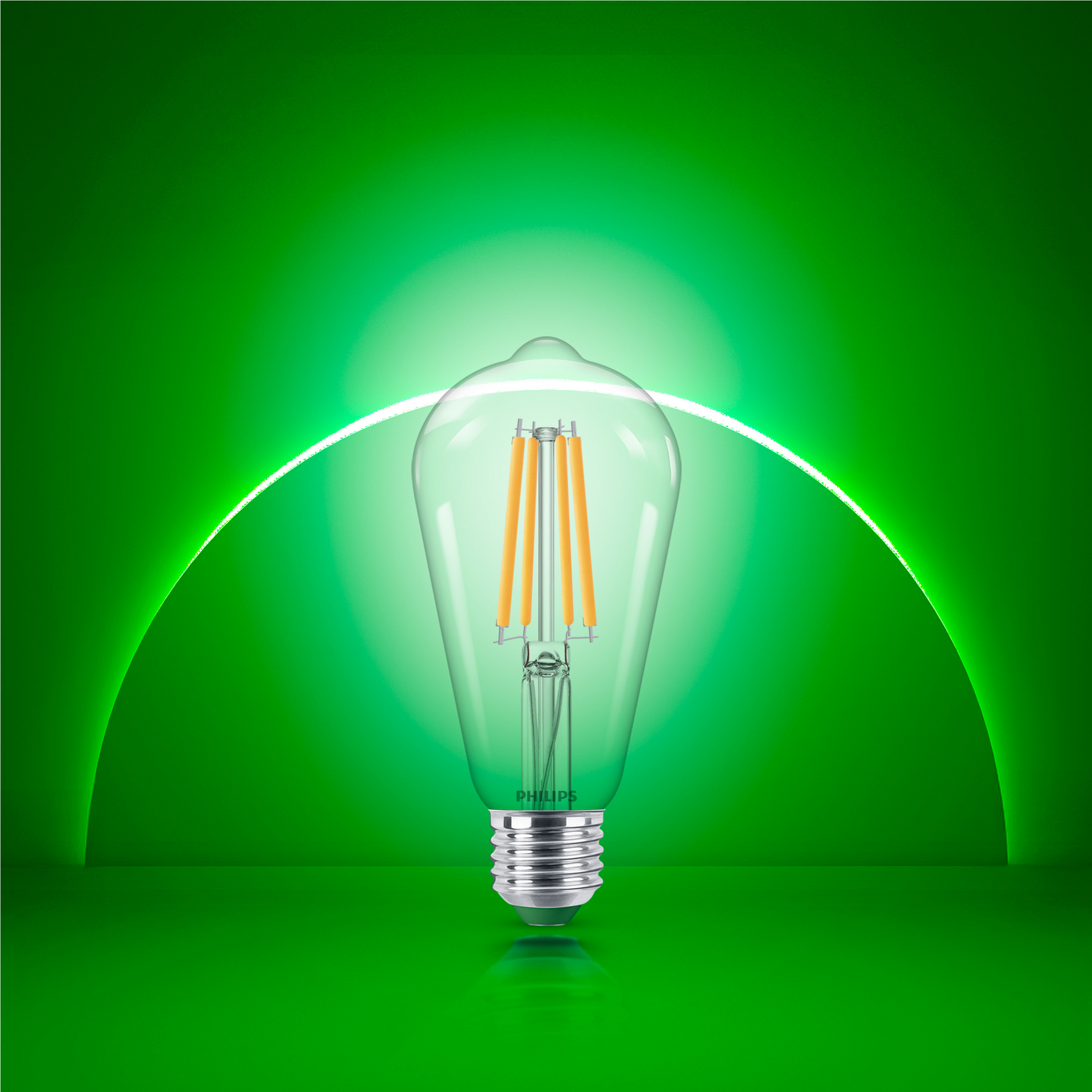 Led-lamppu Philips Ultra Efficient 60W E27 2700K 840lm läpinäkyvä lasi